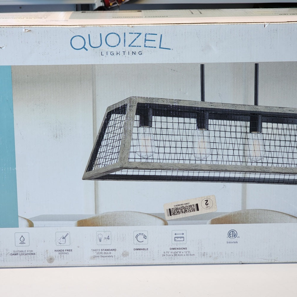 Bronwood 4-light linear chandelier Bronwood 4-light linear chandelier